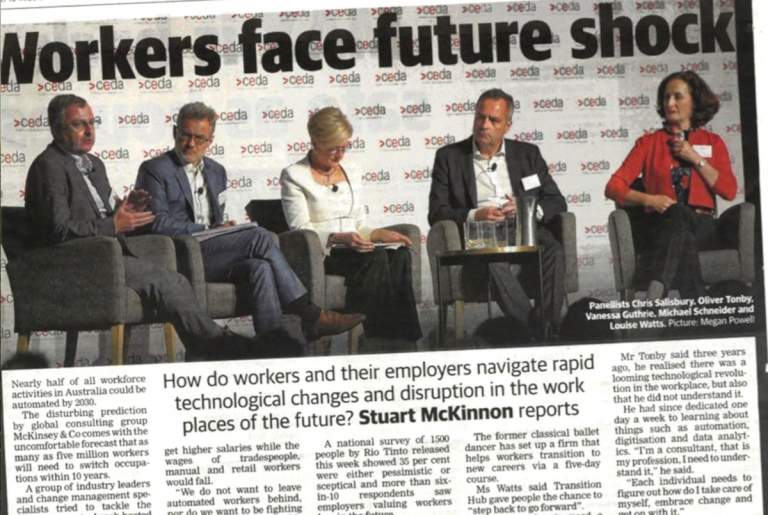 Worker Face Future Shock According to CEDA