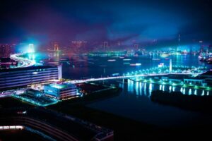 Futuristic City by Night