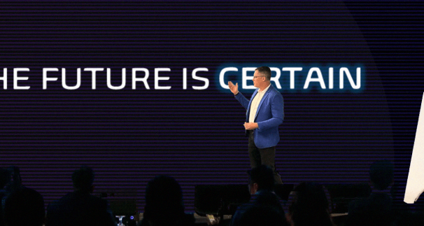 Brett Delivering a Conference Keynote